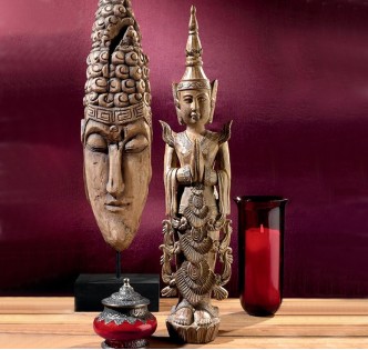 STANDING THAI TEPPANOM STATUE STANDING THAI TEPPANOM STATUE