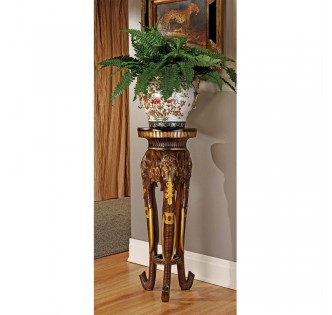 IMPERIAL ELEPHANT SCULPTURAL PEDESTAL IMPERIAL ELEPHANT SCULPTURAL PEDESTAL