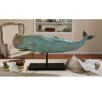 MARITIME EXPLORERS WHALE STATUE MARITIME EXPLORERS WHALE STATUE